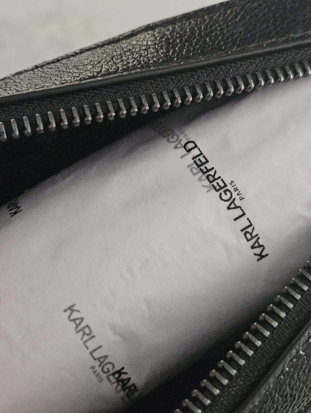 Karl Lagerfeld Black Crystal 'Karl' Crossbody - Picture 9 of 15